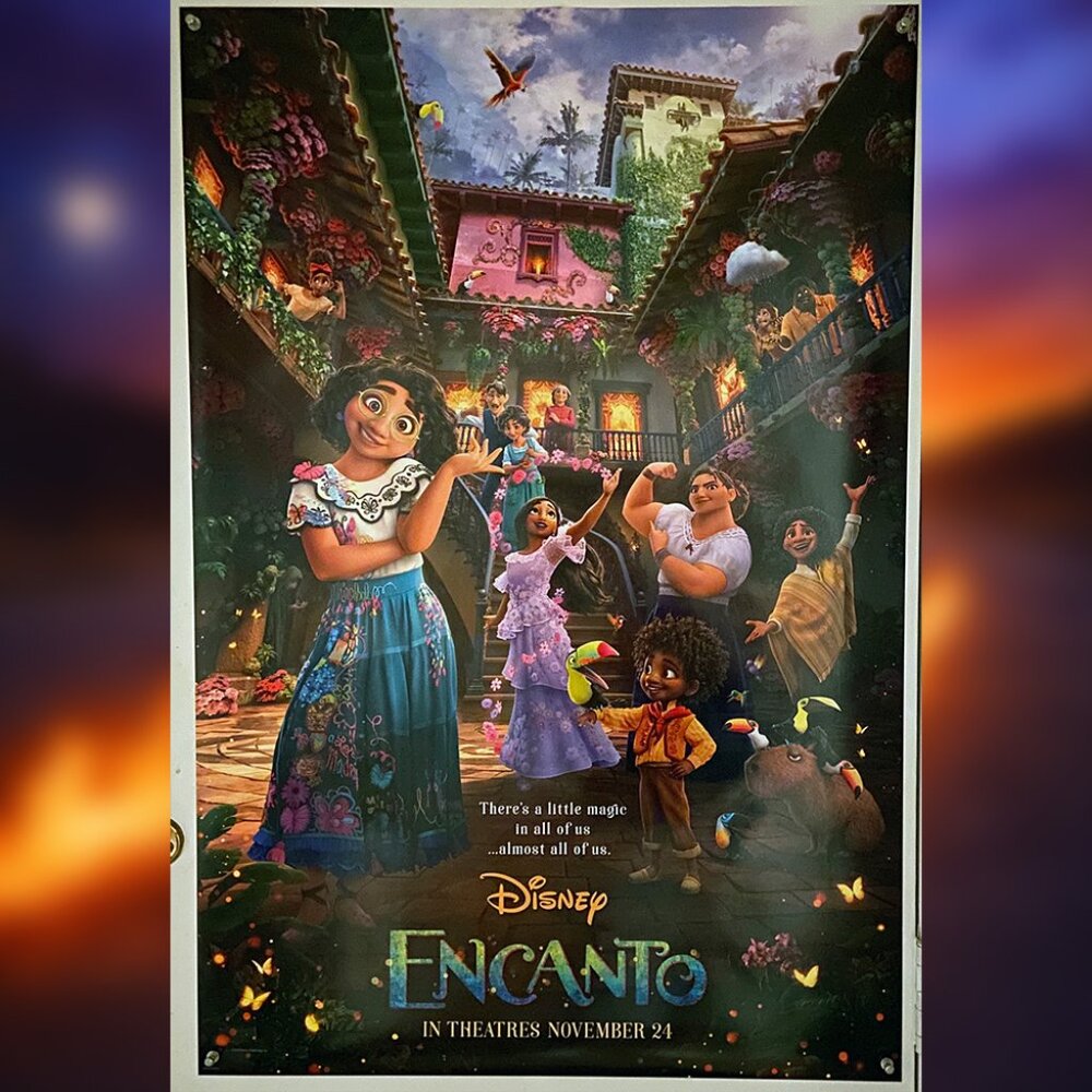 ENCANTO (2021) - ORIGINAL DOUBLE SIDED MOVIE POSTER